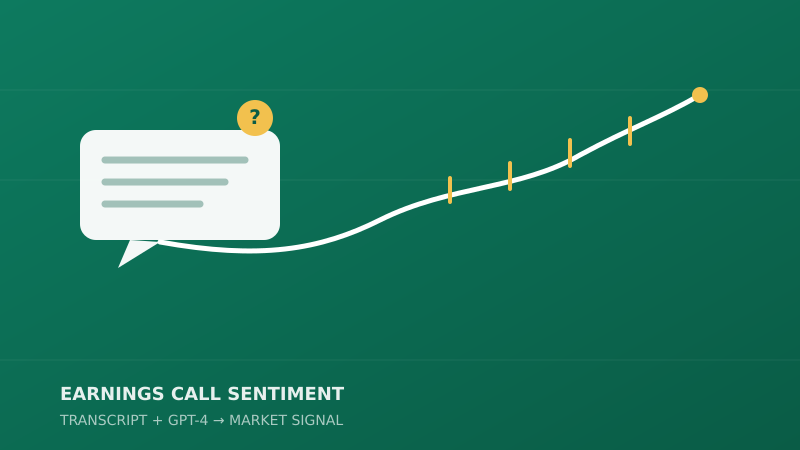 AI-Powered Earnings Sentiment Analysis & Investment Research Platform